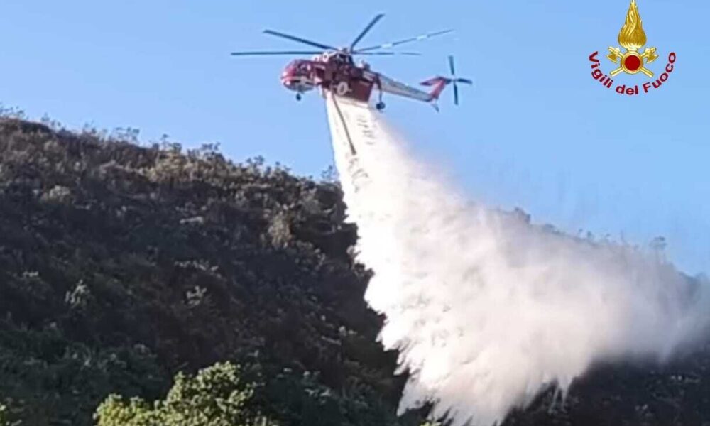 Incendio Boschivo A Castelfort