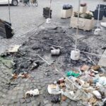 Incendio Doloso Al Gazebo Di Flavio’s Pizza Nel Centro Di Norma, Indagini In Corso