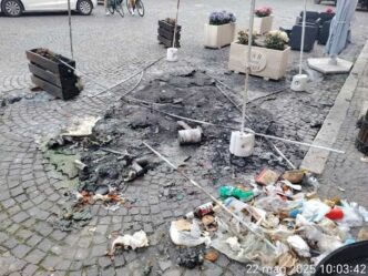 Incendio Doloso Al Gazebo Di F