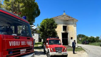 Incendio Doloso Alla Chiesetta