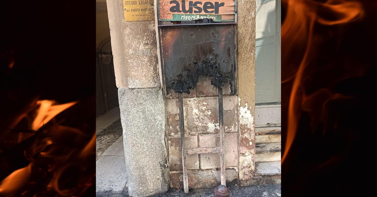 Incendio Doloso Distrugge I Co