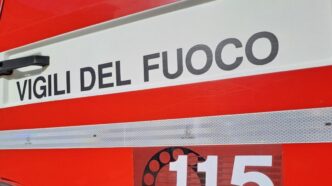 Incendio Doloso In Un Cantiere