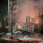 Incendio In Un Impianto Di Trattamento Rifiuti Speciali: Intervento Dei Vigili Del Fuoco A Carini, Palermo
