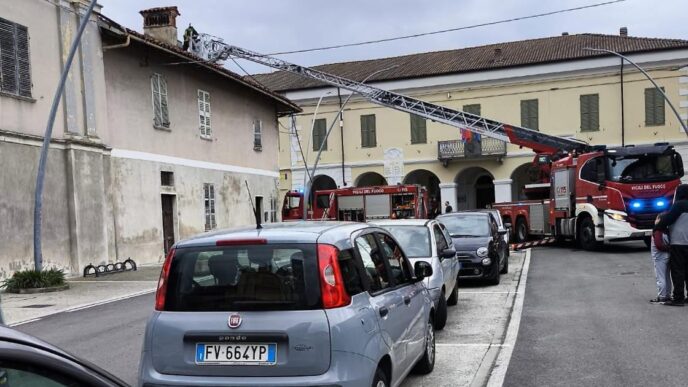 Incendio Nella Casa Parrocchia