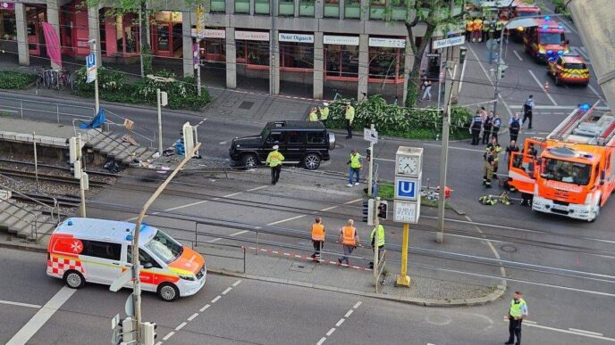 Incidente A Stoccarda3A Un Suv