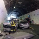 Incidente In Galleria Aprósio Sull’A10, Cinque Feriti E Assenza Di Spartitraffico Nei Cantieri Liguri