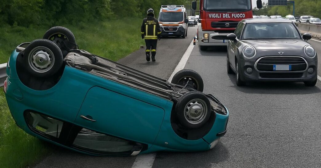 Incidente Spettacolare Sulla T