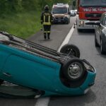 Incidente Spettacolare Sulla Tangenziale Sud Di Torino Coinvolge Una Mini Cooper E Una Fiat 600