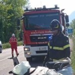 Incidente Stradale Tra Tolmezzo E Villa Santina: Quattro Feriti, Due Minorenni, Dopo Scontro Tra Tre Auto Sulla Sr 52