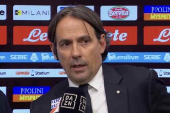 Simone Inzaghi A Dazn