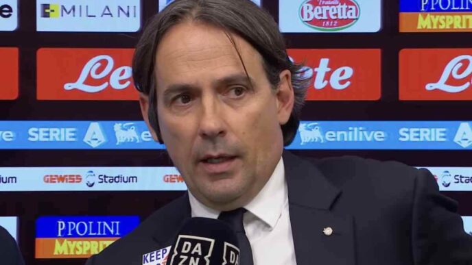 Simone Inzaghi A Dazn