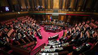 Le28099Aula Del Senato Approva Il D