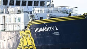 La Nave Ong Humanity 1 Attracc