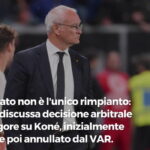 La Roma Perde Contro Atalanta, Ranieri Contesta Il Rigore Tolto Dal Var E Polemiche Arbitrali