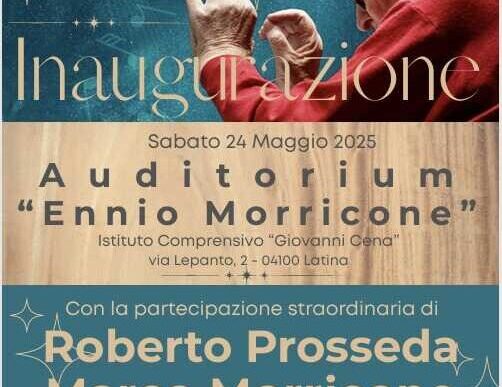 Latina Ricorda Ennio Morricone
