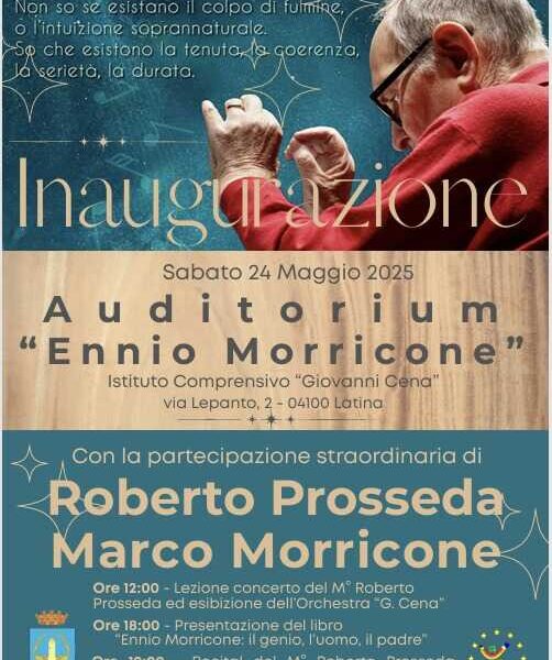 Latina Ricorda Ennio Morricone