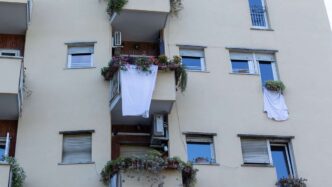 Lenzuoli Bianchi Esposti A Rom