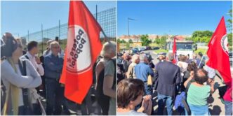 Manifestanti Bloccano Camion C