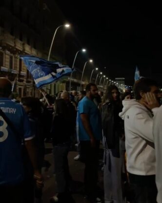 Napoli Celebra Lo Scudetto Con
