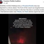 Nave Della Freedom Flotilla Colpita Da Droni In Acque Internazionali Al Largo Di Malta, Attivisti Tratti In Salvo