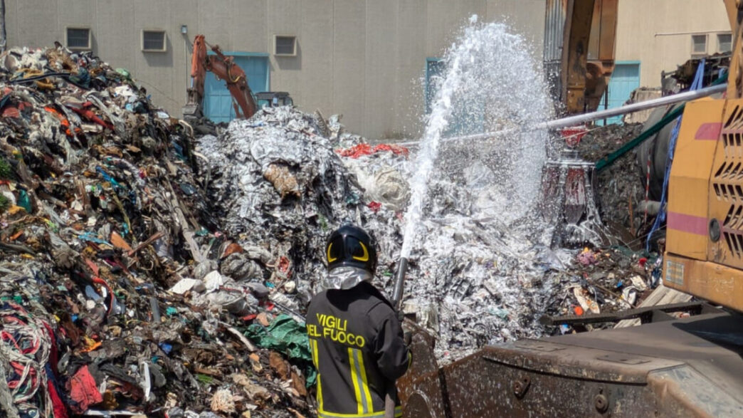 Nuovo Incendio Nella Ditta Eco