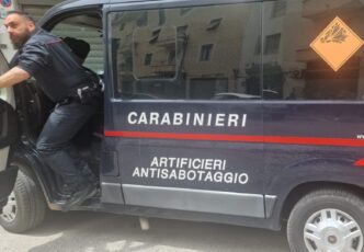 Ordigno Esplosivo Ritrovato Su