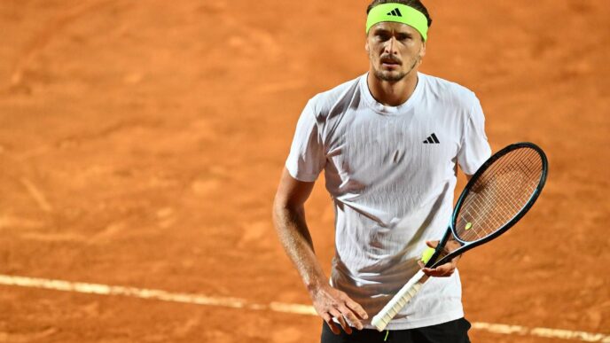 Paura Per Alexander Zverev3A Il