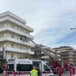 Principio D’incendio Nell’hotel Holiday Di Pescara: Evacuazione E Intervento Dei Vigili Del Fuoco Sul Lungomare Cristoforo Colombo