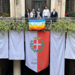 Quattro Teli Bianchi A Vicenza Per La Campagna “50.000 Sudari Per Gaza” E La Mobilitazione Civica Locale