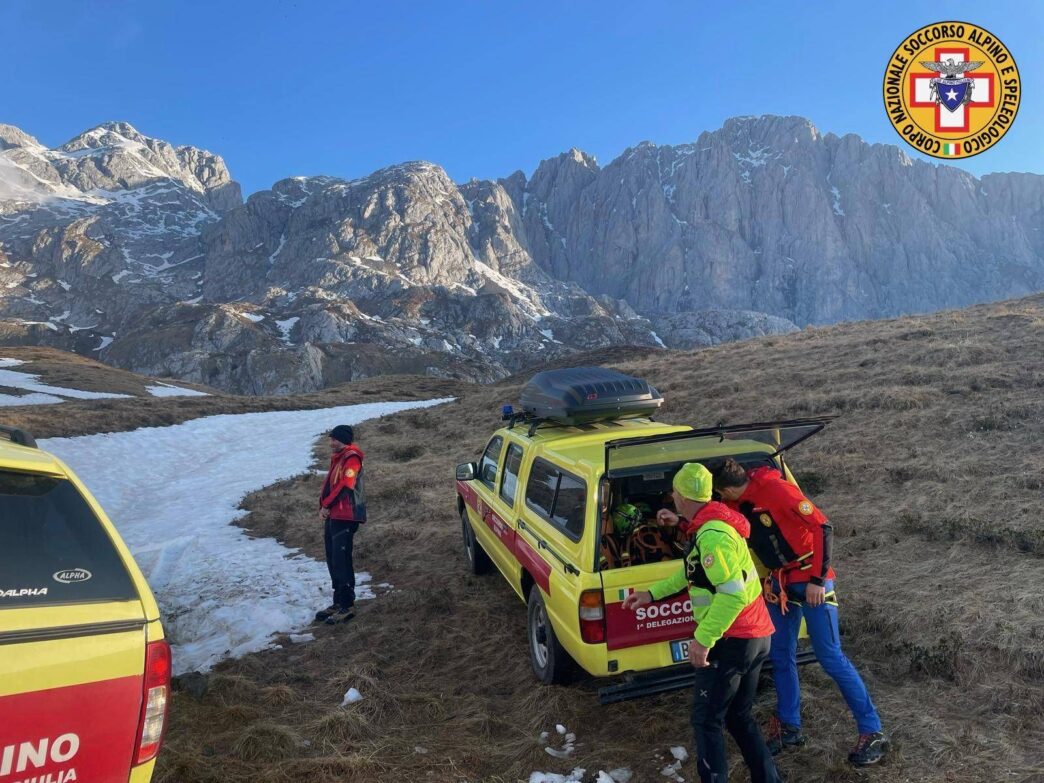 Recuperati Tre Alpinisti Blocc