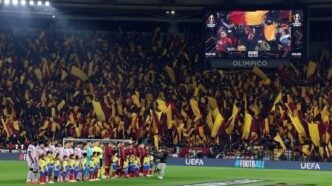 Roma Fiorentina Allo Stadio Ol