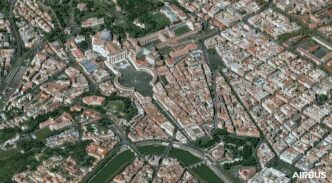 Roma Vista Dallo Spazio Con De