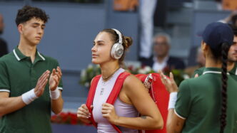 Sabalenka Felice A Roma Tra Be
