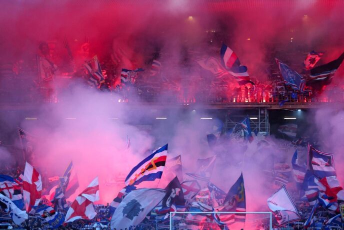Sampdoria Retrocessa In Serie