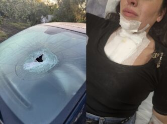 Sassi Lanciati Sulle Strade Ve