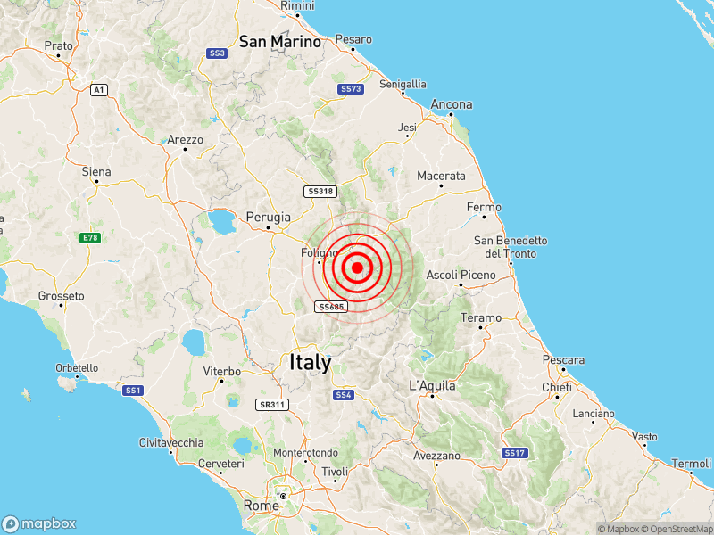 Scossa Di Terremoto Di Magnitu
