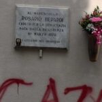 Scritta “Gaza” Sotto La Lapide Dedicata A Rosario Berardi A Torino, Reazioni Dalla Famiglia E Associazioni