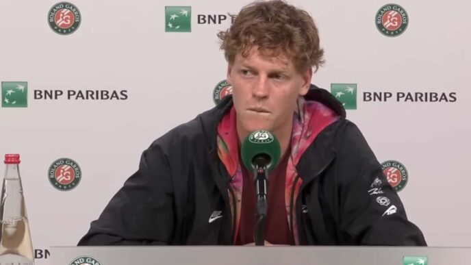 Sinner In Conferenza A Parigi