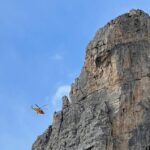 Soccorso A Due Alpinisti Sulla Prima Torre Di Sella In Val Di Fassa Dopo Caduta Di Sassi
