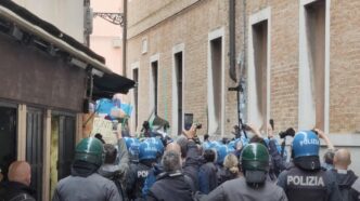 Tensione A Venezia Durante La