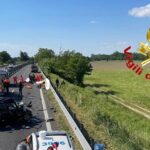 Tre Operai Feriti In Incidente Lungo La Via Emilia A Fombio: Auto Si Scontra Con Furgone Durante Lavori
