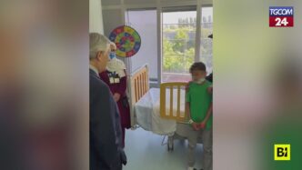 Un Bambino Palestinese Ricover