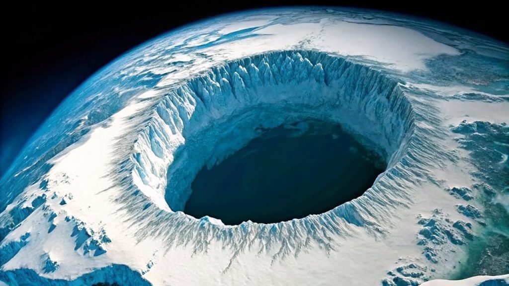 Un Gigantesco Buco Nel Ghiacci