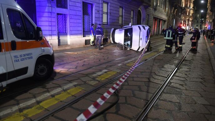 Un Giovane Perde Il Controllo