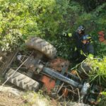 Un Uomo Perde La Vita A Ricadi Dopo Il Ribaltamento Di Un Trattore Su Un Terreno Sottostante