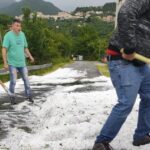 Una Grandinata Eccezionale Blocca Strade E Danneggia Coltivazioni A Picinisco