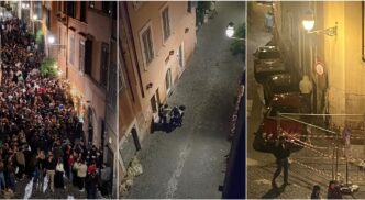 Via Dei Coronari Tra Schiamazz