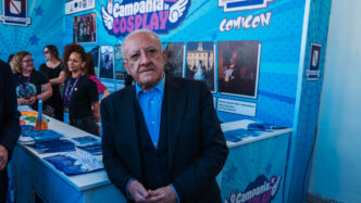 Vincenzo De Luca Al Comicon 20
