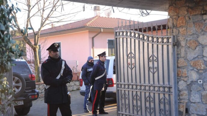 Violenta Rapina Alla Villa Del