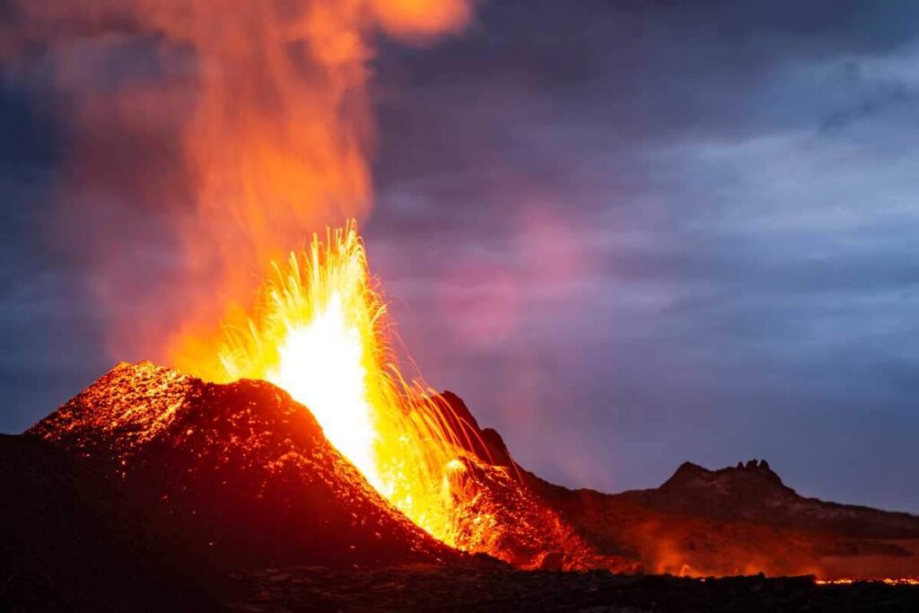 Vulcano eruzione